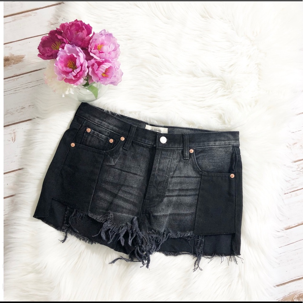 Black free people shorts